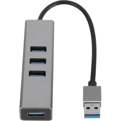 Q-Link USB-A hub 4 USB 3.0 poorten