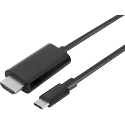 Q-link USB-C naar HDMI kabel 2 meter zwart
