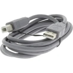 Q-Link USB kabel 2.0 printer/scanner 2 meter grijs