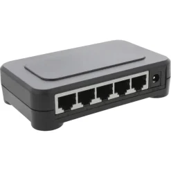 Q-link UTP netwerkswitch 5 poorten gigabit ethernet zwart