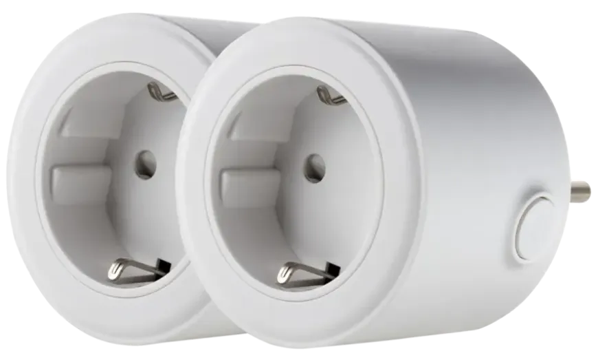Qnect Slimme stekker Wifi Duopack