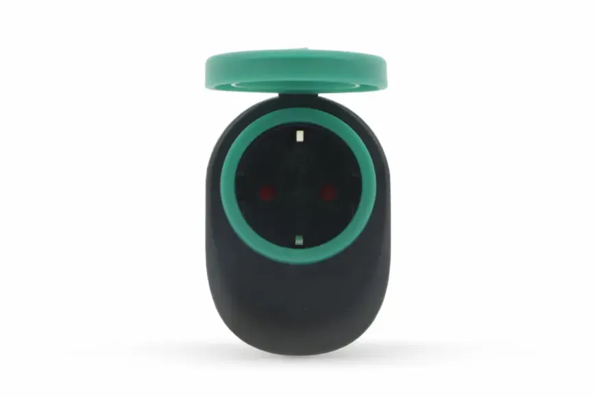 Qnect Slimme stekker Wifi IP44