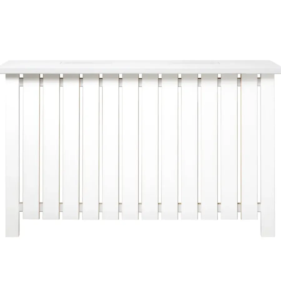 CanDo Radiatorbekleding Oxford wit 153x100 cm