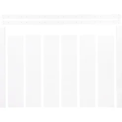 CanDo Radiatorpaneel Preston wit 153x100 cm