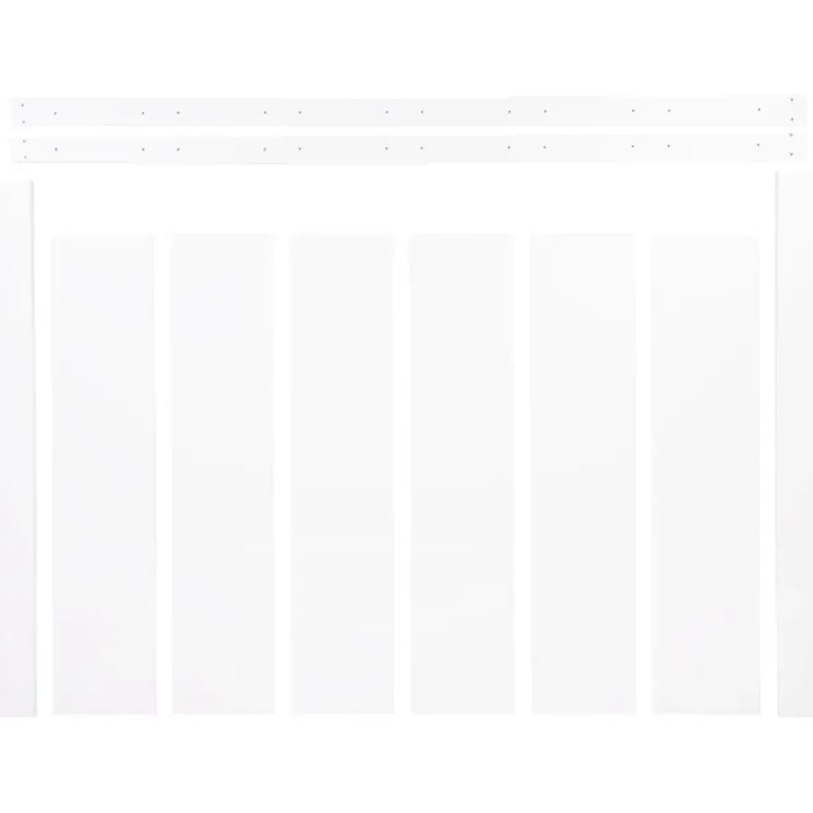 CanDo Radiatorpaneel Preston wit 153x100 cm
