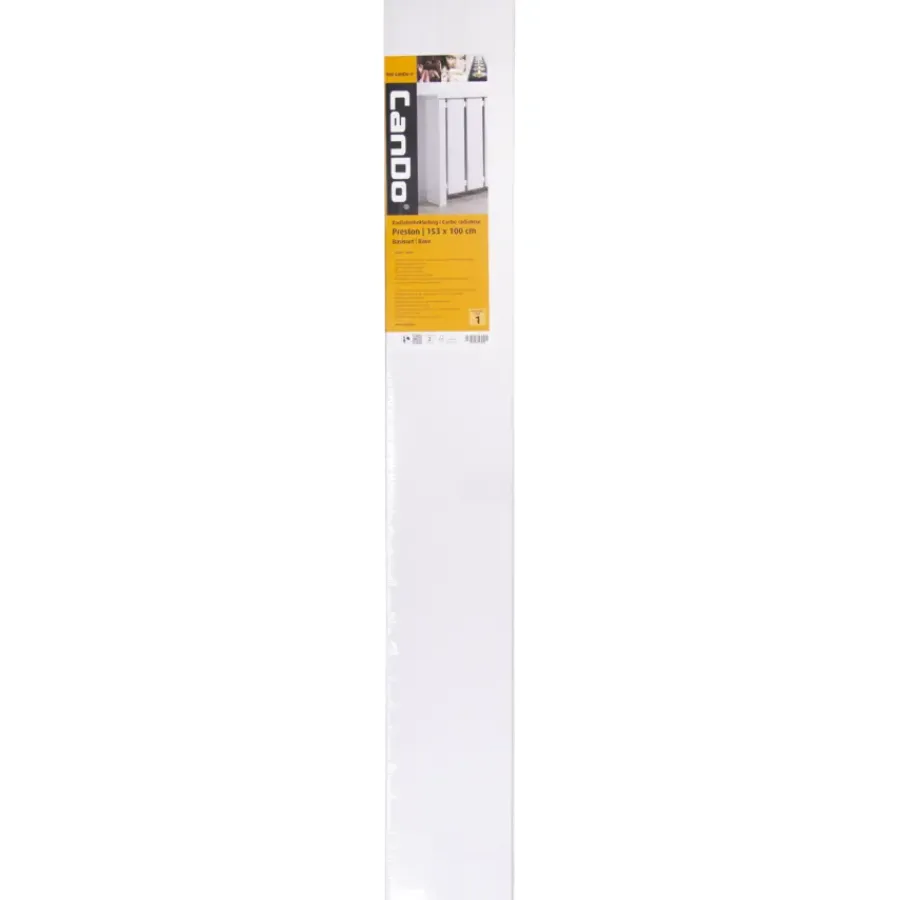 CanDo Radiatorpaneel Preston wit 153x100 cm