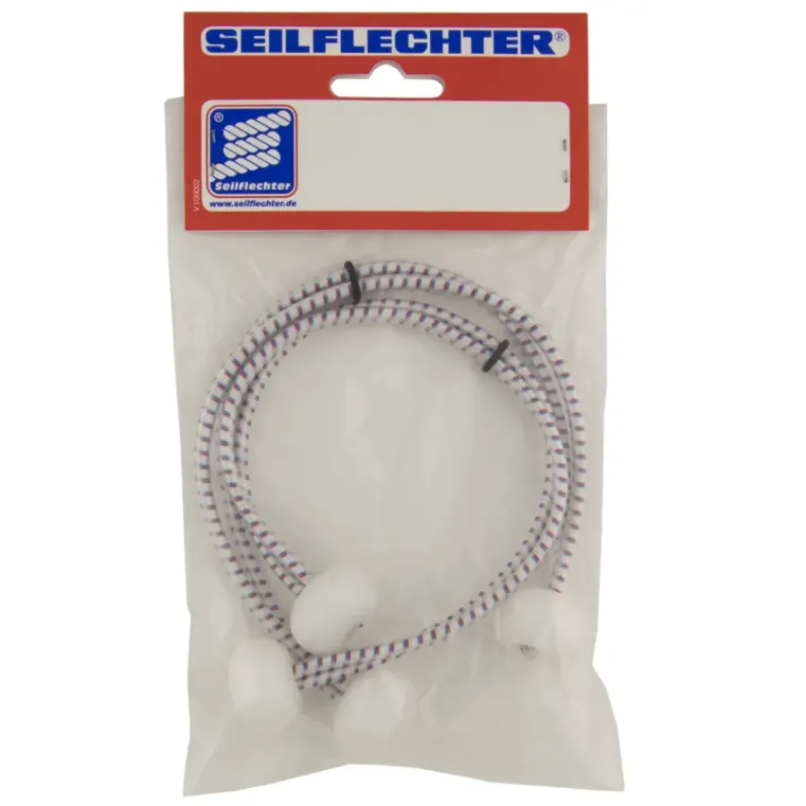 Seilflechter Rakband elastiek met kraal 4mm 30cm 2 stuks