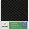 Redux geluidabsorberende plaat zelfklevend zwart 100 x 50 x 3 cm 2 stuks