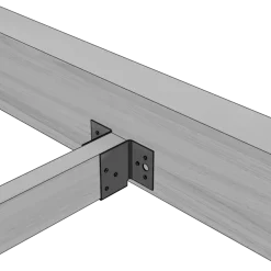 Regeldrager 40 mm zwart