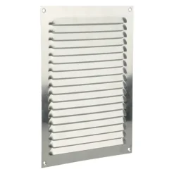 Renson ventilatierooster opbouw aluminium zilver 200x250 mm