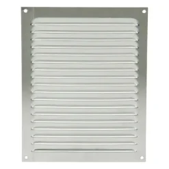 Renson ventilatierooster opbouw aluminium zilver 200x250 mm