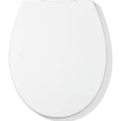 Geen Riga toiletbril thermoplast wit met softclose en quick release