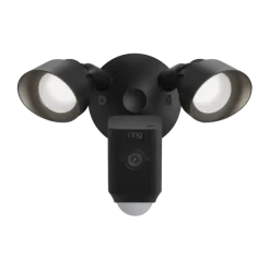 Ring Floodlight Camera Wired Plus Zwart