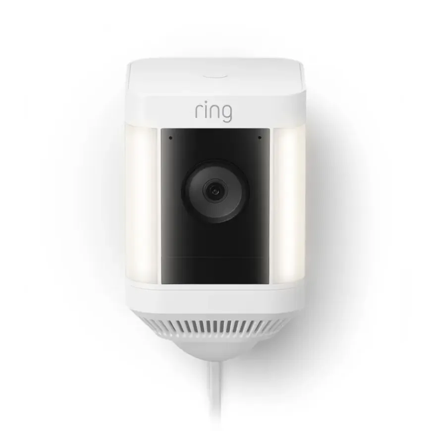 Ring Spotlight Camera Plus Plug-in Wit