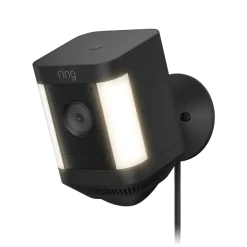 Ring Spotlight Camera Plus Plug-in Zwart