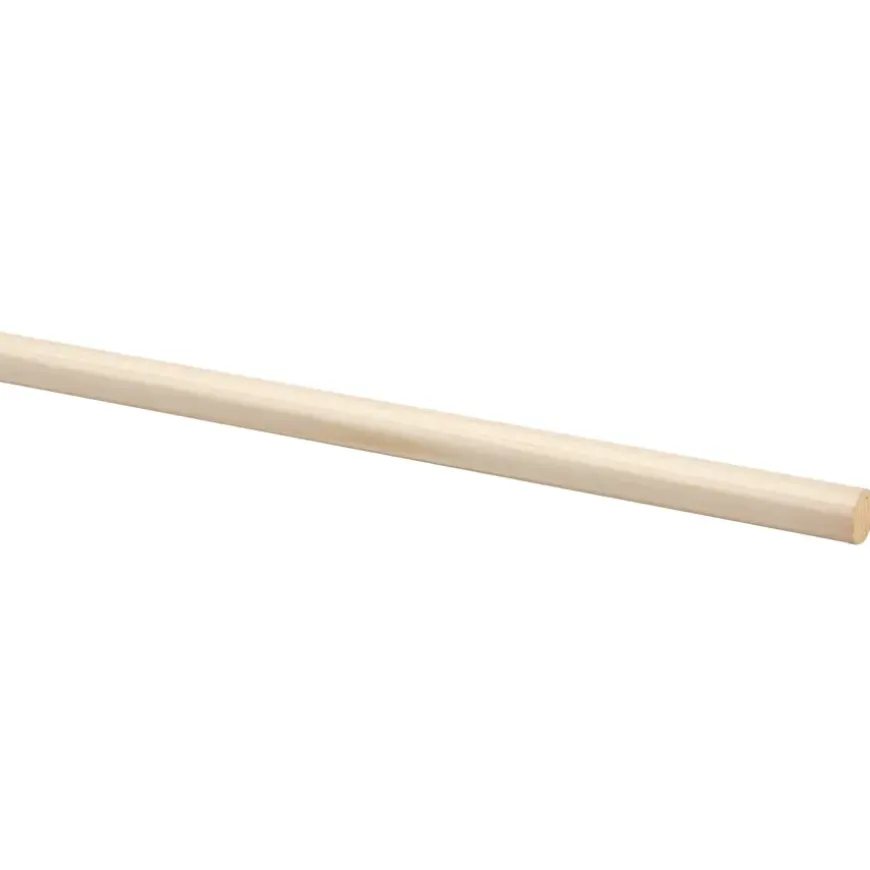 Ronde stok grenen Ø 12 mm, lengte 270 cm