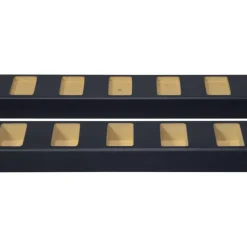 Roomdivider profiel recht 90° lava eiken 2 stuks