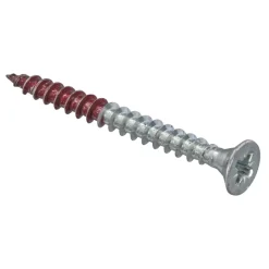 Rotadrill schroef universeel platkop PZ2 verzinkt 3.5x30 mm 200 stuks