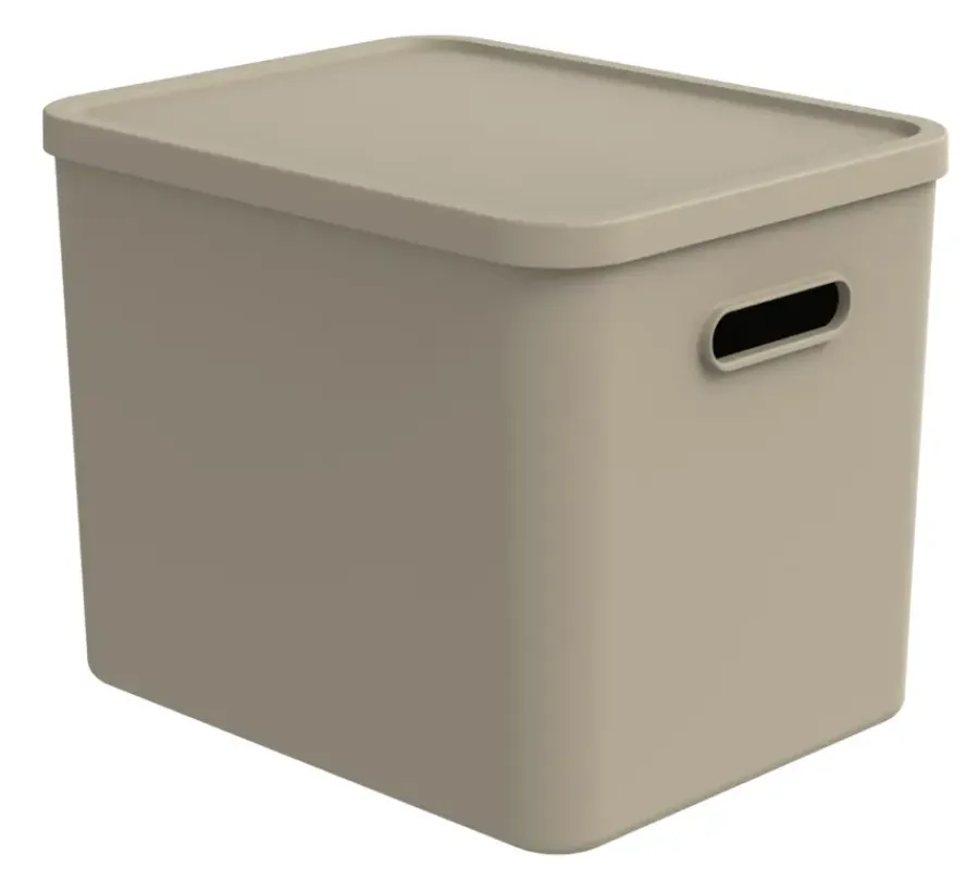 ROTHO opbergbox Albula cappuchino beige 27 L