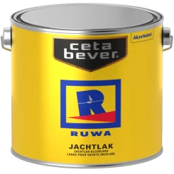 CetaBever Ruwa jachtlak hoogglans kleurloos 2,5 l