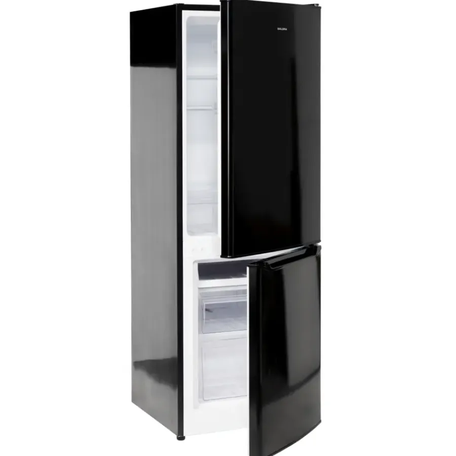 SALORA CFC1730B koel-vriescombinatie vrijstaand 173 liter zwart