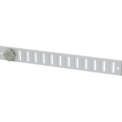 Sanivesk afsluitbaar schuifrooster aluminium geanodiseerd 37x4 cm