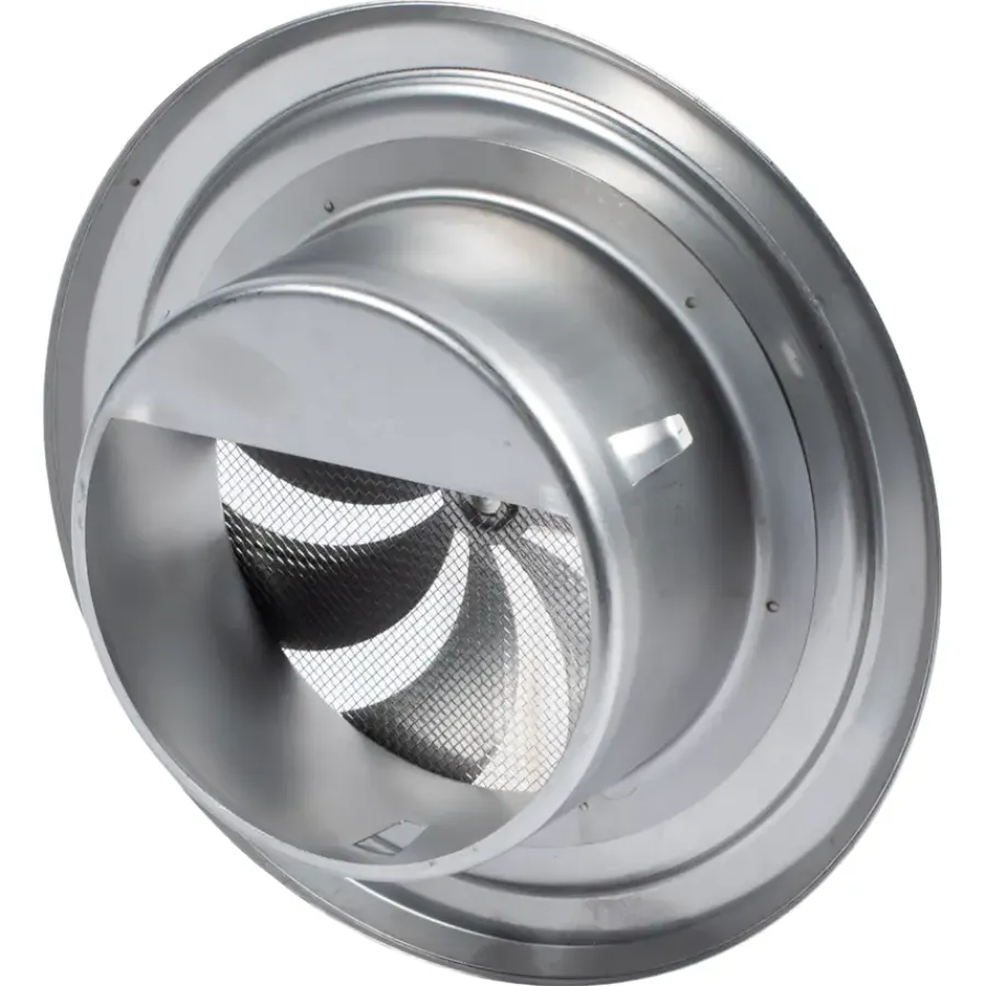 Sanivesk afsluitbaar schuifrooster RVS Ø 125 mm