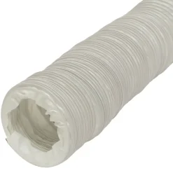 Sanivesk buis flexibel PVC wit Ø 100 mm 3 meter