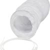 Sanivesk buis flexibel PVC wit Ø 125 mm 1,5 meter