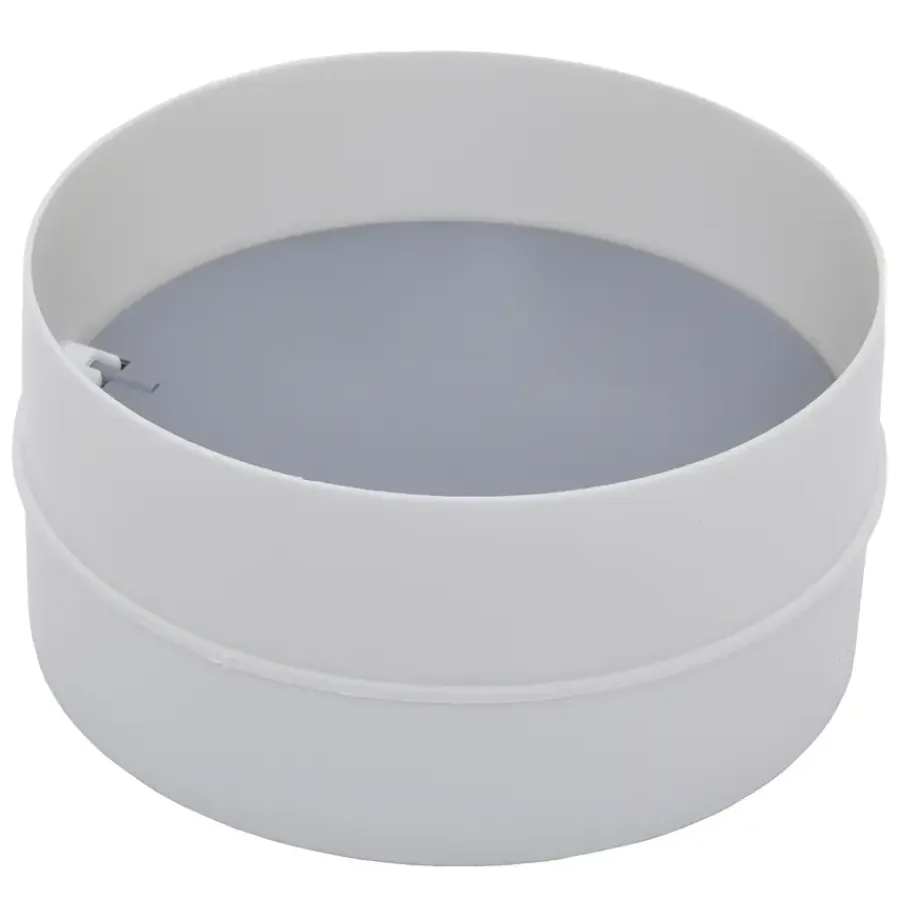 Sanivesk buisverbinder met terugslagklep wit Ø100 mm