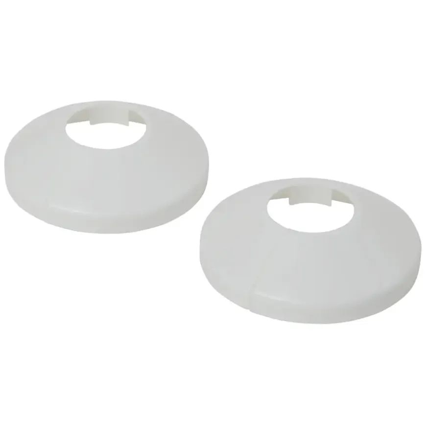 Sanivesk CV Buisrozet 20mm Wit 2 stuks