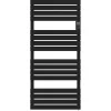 Sanivesk design radiator London elektrisch zwart 120 x 50 cm