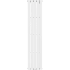 Sanivesk design radiator Negev wit midden/onder aansluiting 180 x 38 cm