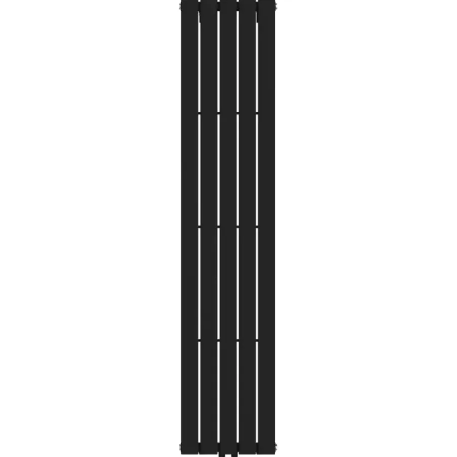 Sanivesk design radiator Negev zwart midden/onder aansluiting 180 x 37,6 cm