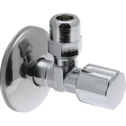 Sanivesk Hoekstopkraan Knel 3/8"Mx10mm Chroom