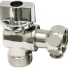 Sanivesk Hoekstopkraan Knel 3/8"Mx3/8"F Chroom