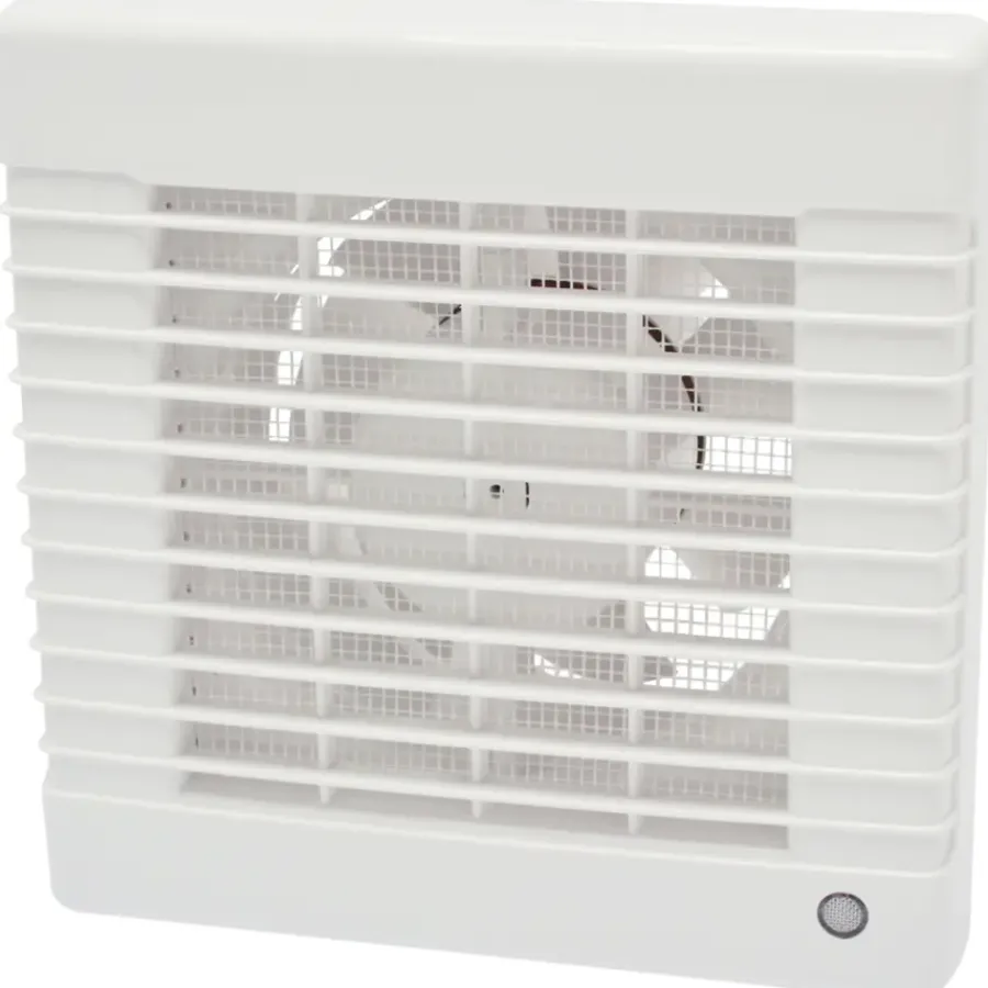 Sanivesk inbouwventilator Standaard met timer wit Ø 125 mm