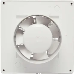 Sanivesk inbouwventilator Standaard met timer wit Ø 100 mm