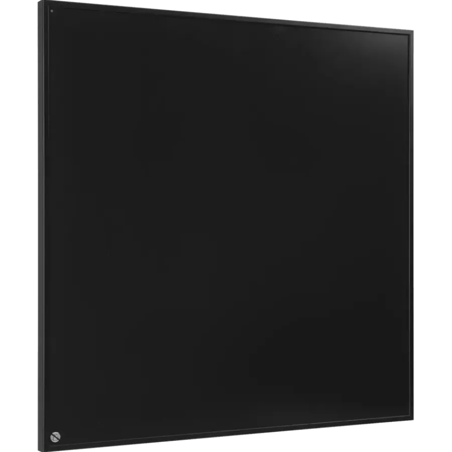 Sanivesk infrarood paneel Porto zwart 60 x 60 cm