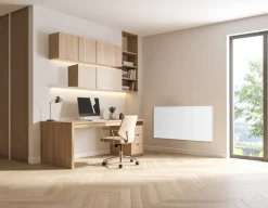 Sanivesk  infrarood paneel Porto wit 120 x 60 cm