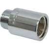 Sanivesk Kraanverlengstuk 3/8"Fx3/8"M L25mm Chroom