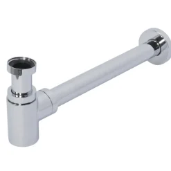 Sanivesk Luxe Design Fonteinsifon Chroom 5/4"x32mm LAAG model