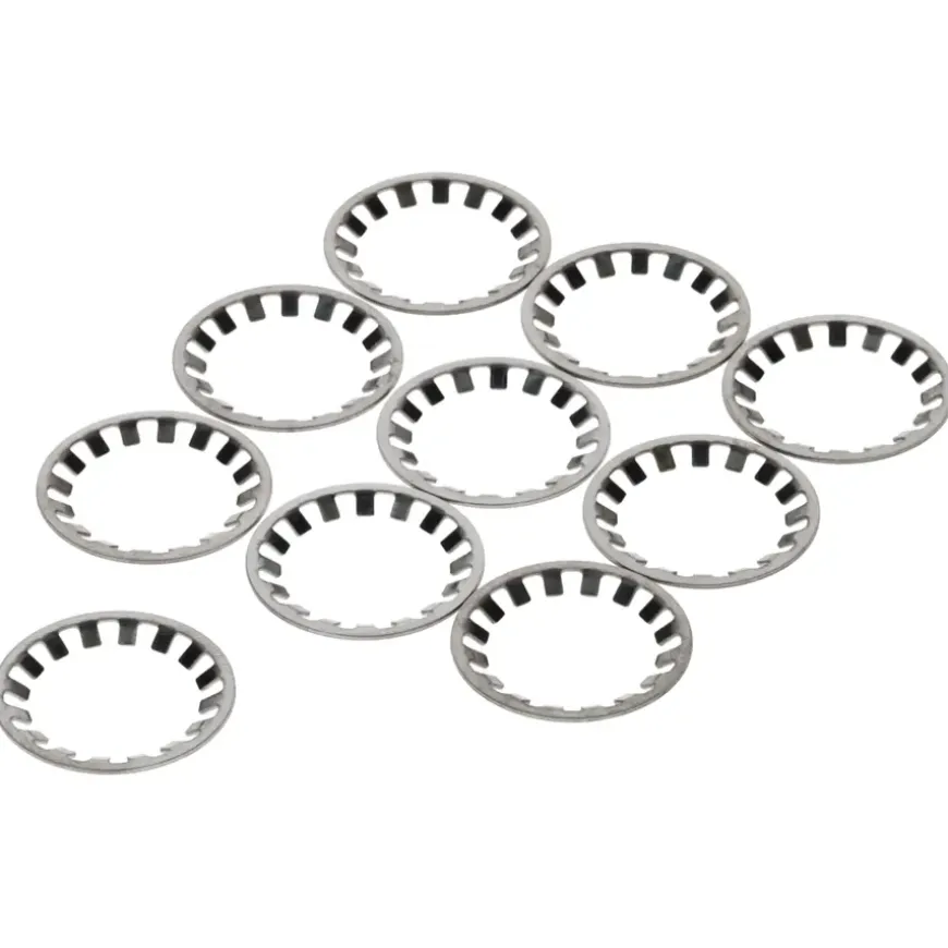 Sanivesk Meerlagen Push Borgring 16mm RVS 10 stuks