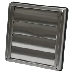 Sanivesk overdrukrooster RVS Ø100 mm