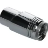 Sanivesk radiatorknop thermostatisch M30 wit/chroom