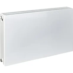 Sanivesk radiator Raya vlak Duo wit zij-aansluiting T22 50 x 100 cm