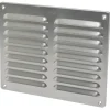 Sanivesk schoepenrooster aluminium brut 24,5x19,5 cm