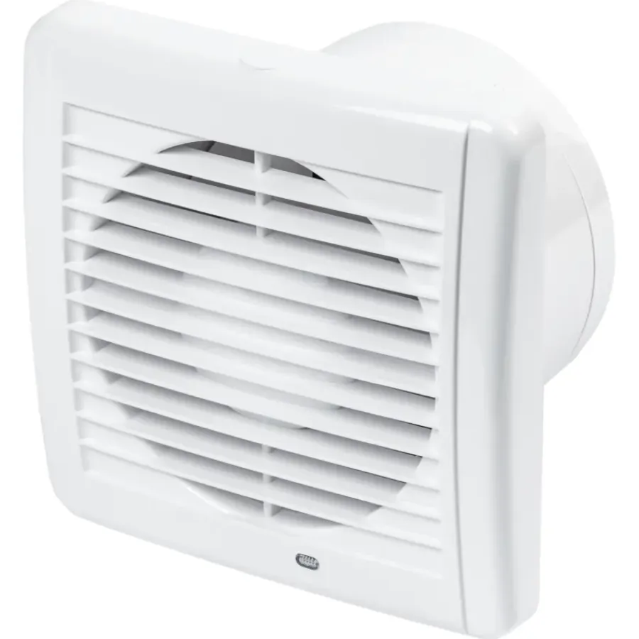 Sanivesk stille inbouwventilator Standaard met timer wit Ø 125 mm
