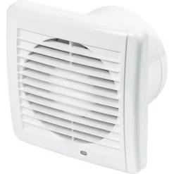 Sanivesk stille inbouwventilator Standaard met timer wit Ø 150 mm