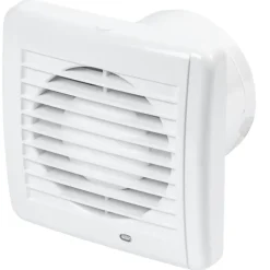 Sanivesk stille inbouwventilator Standaard met timer wit Ø 100 mm